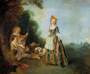 Tanz von Jean Antoine Watteau