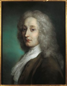 Porträt von Jean-Antoine Watteau von Jean Antoine Watteau