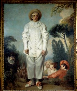 Pierrot, einst Gilles genannt von Jean Antoine Watteau