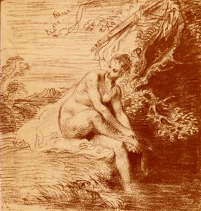 Das Bad der Diana von Jean Antoine Watteau