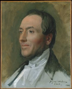 Edmond Cavé (1794–1852) von Jean Auguste Dominique Ingres