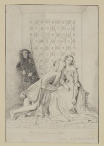 Francesca da Rimini und Paolo von Jean Auguste Dominique Ingres