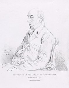 Porträt von Sylvester (Douglas), Lord Glenbervie