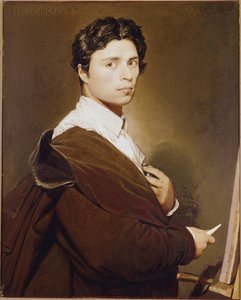 Selbstporträt im Alter von 24 Jahren von Jean Auguste Dominique Ingres