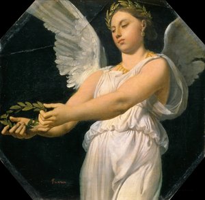 Studie des Sieges für die Apotheose von Homer von Jean Auguste Dominique Ingres