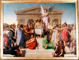 Die Apotheose Homers, 1827