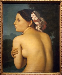 Die Badende von Jean Auguste Dominique Ingres