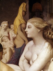 Das türkische Bad (Detail) von Jean Auguste Dominique Ingres