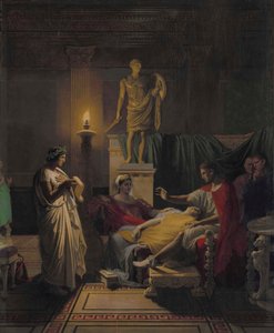 Vergil liest aus der Aeneis, 1864