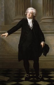 Porträt von Honore Gabriel Riqueti, Graf von Mirabeau