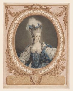 Porträt von Marie Antoinette