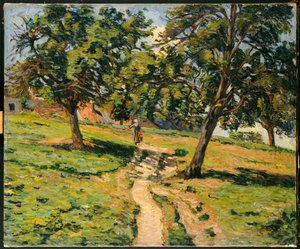 Pfad bei Damiette, ca. 1886