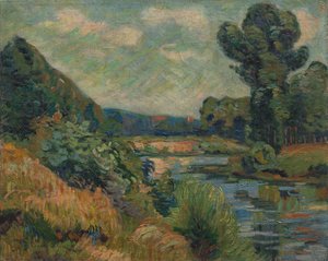 Die Ufer der Marne bei Charenton, um 1895 von Jean Baptiste Armand Guillaumin