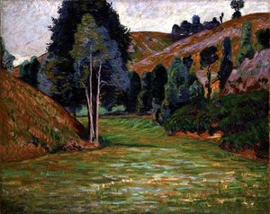 Tal bei Pontgibaud, ca. 1890 von Jean Baptiste Armand Guillaumin