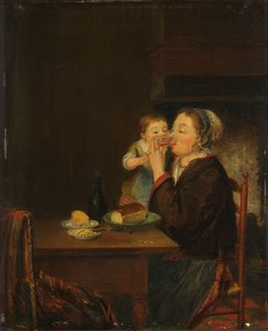 Eine Mutter und ihr Kind von Jean Baptiste Bernard Coclers