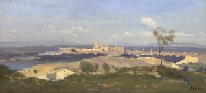 Avignon von Westen