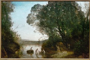 Diana beim Baden von Jean Baptiste Camille Corot