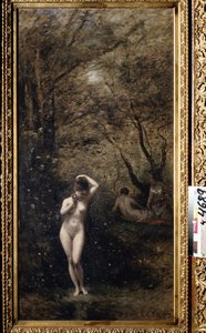 Diana beim Baden