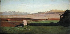 Italienische Landschaft, ca. 1826 von Jean Baptiste Camille Corot
