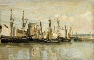 La Rochelle. Hafeneinfahrt