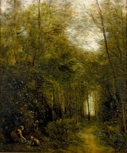 Montfermeuil, der Bach im Wald, 1867
