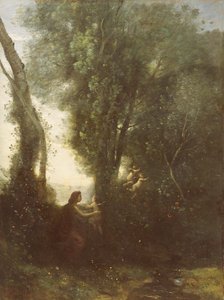 Morgen, 1865 von Jean Baptiste Camille Corot
