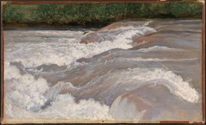 Der Velino über dem Wasserfall von Terni