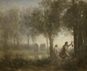 Orpheus führt Eurydike aus der Unterwelt, 1861