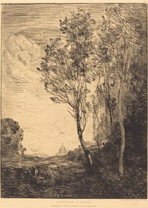 Erinnerung an Italien von Jean Baptiste Camille Corot