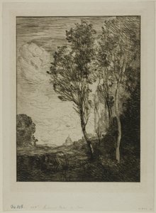 Erinnerung an Italien von Jean Baptiste Camille Corot