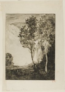 Erinnerung an Italien von Jean Baptiste Camille Corot
