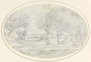 Erinnerung an die Toskana von Jean Baptiste Camille Corot