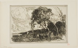 Erinnerung an die Befestigungen von Douai von Jean Baptiste Camille Corot