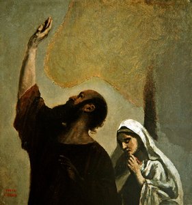 Die Taufe Christi von Jean Baptiste Camille Corot