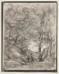 Die Gärten des Horaz, Originaldruck 1855, gedruckt 1921