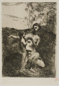 Venus schneidet Cupidos Flügel, erste Platte