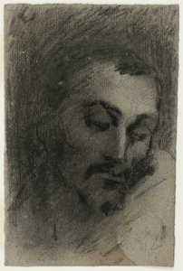 Kopf eines Mannes von Jean Baptiste Carpeaux