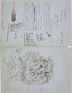 Die Predigt von Johannes dem Täufer von Jean Baptiste Carpeaux