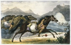 Angriff der Cuangurus-Indianer