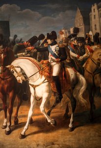 Napoleon verleiht einem russischen Soldaten das Kreuz der Ehrenlegion in Tilsit 1808 von Jean Baptiste Debret