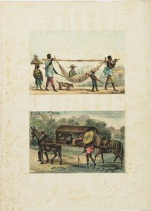Rückkehr in die Stadt eines Chacra-Besitzers
