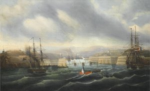 Die Belagerung von Sewastopol, ca. 1856-1857