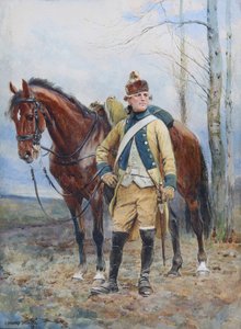 Dragoner der Legion de Flandres in 1763-1766, 1901