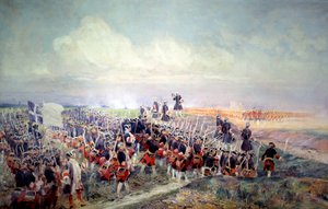 Gebet vor der Schlacht von Fontenoy am 11.05.1745 von Jean Baptiste Edouard Detaille