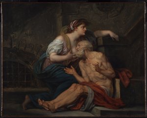 Cimon und Pero: "Römische Nächstenliebe" von Jean Baptiste Greuze