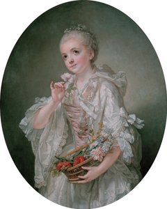 Porträt von Madeleine Barberie de Courteilles von Jean Baptiste Greuze