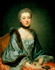 Porträt von Marie Angélique Vérany de Varennes, Mme Georges Gougenot de Croissy von Jean Baptiste Greuze