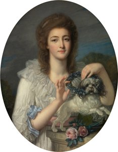 Prinzessin Warwara Nikolajewna Gagarina (1762–1802) von Jean Baptiste Greuze
