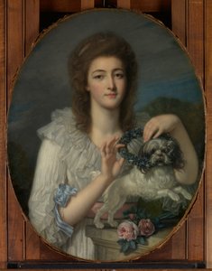 Prinzessin Varvara Nikolaevna Gagarina von Jean Baptiste Greuze
