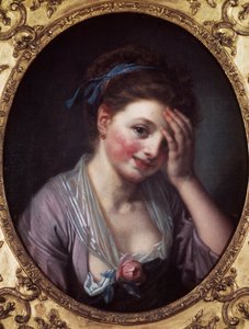 Das Mädchen hat die Rose